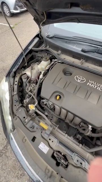 РАБОТА ДВИГАТЕЛЯ TOYOTA WISH 2015