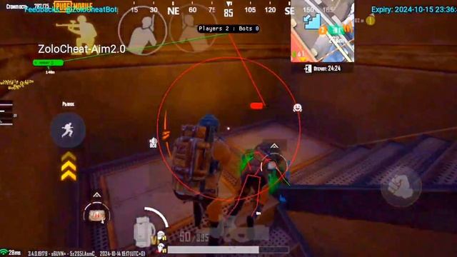 Читы пабг мобайл 3,4 глобал/cheat pubg mobile 3.4 global