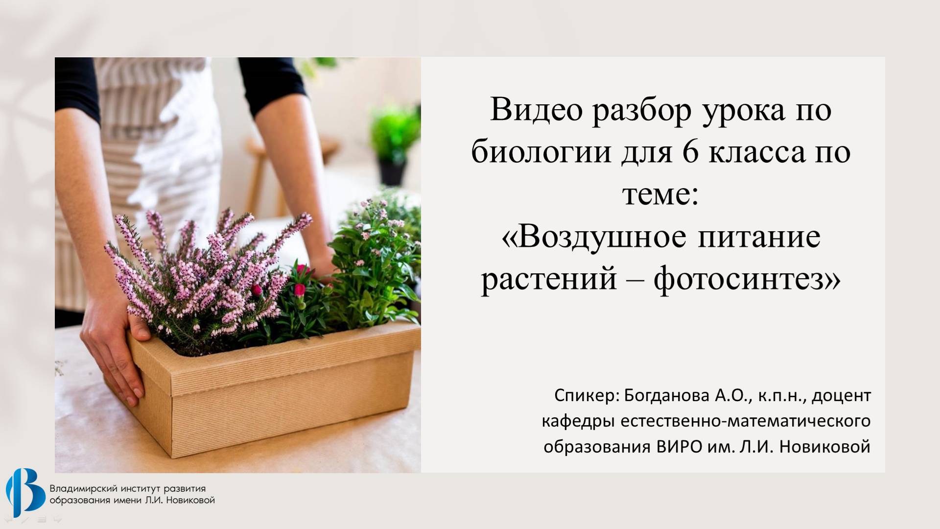 22. Фотосинтез