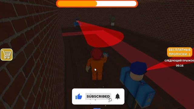 Прохождение ОББИ "побег из тюрьмы" Prison escape OBBY (Maximum security
