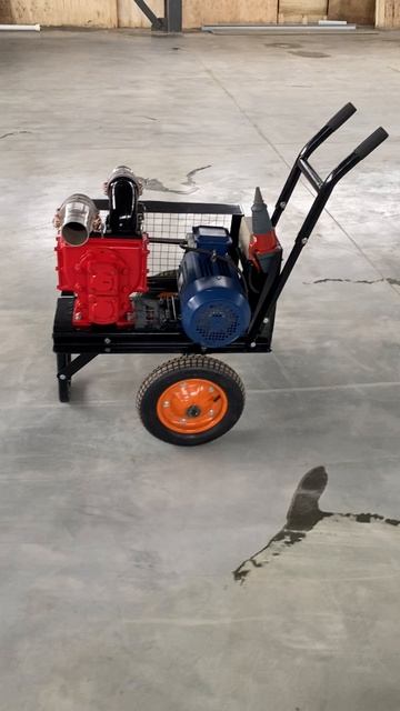 Мотопомпа Насосная Установка для навоза, сточных вод, воды МП5,5Э.НШН.АТ3 с электродвигателем.