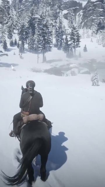 RDR 2: Легендарный бизон, Лось и Арабская белая лошадь в одном месте