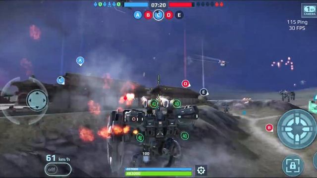 Robot Warfare бой против TURK TM часть 1 • Обзор SKYRING DARKWATER
