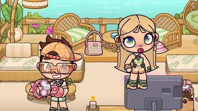 MilaGameПРИКЛЮЧЕНИЯ НА КАРИБАХ ✈麟🌊🌞 AVATAR WORLD ИСТОРИЯ 💕 РУТИНА СЕМЬИ 👨👩👧👦 ОБНОВЛЕНИЕ СЕ