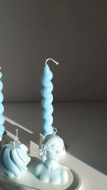 #candlestick #candle #jesmonite #гипс #декор #аромасвечи #handmade