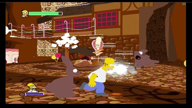 The Simpsons Game (PS2) # 1 Прохождение без Комментариев