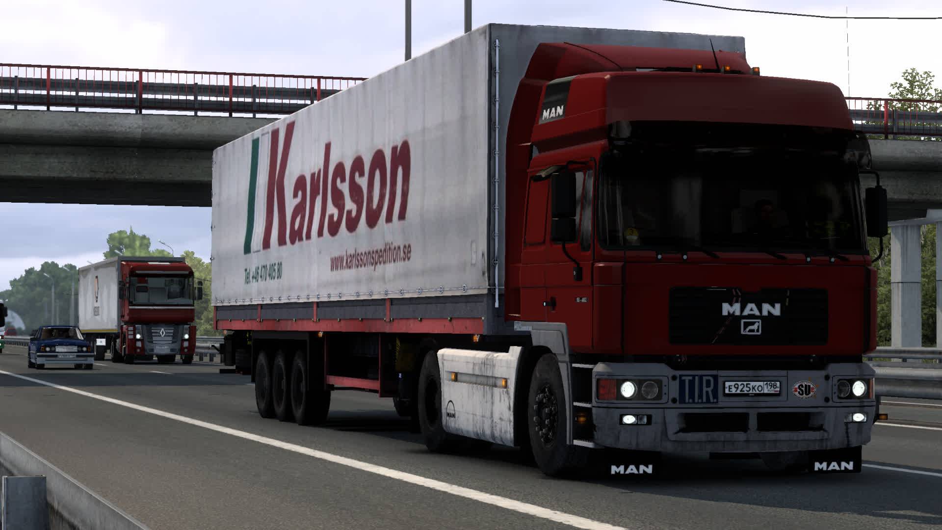 320 / ETS 2 1.53 / Русская сборка / MAN F2000 / На Алтай!