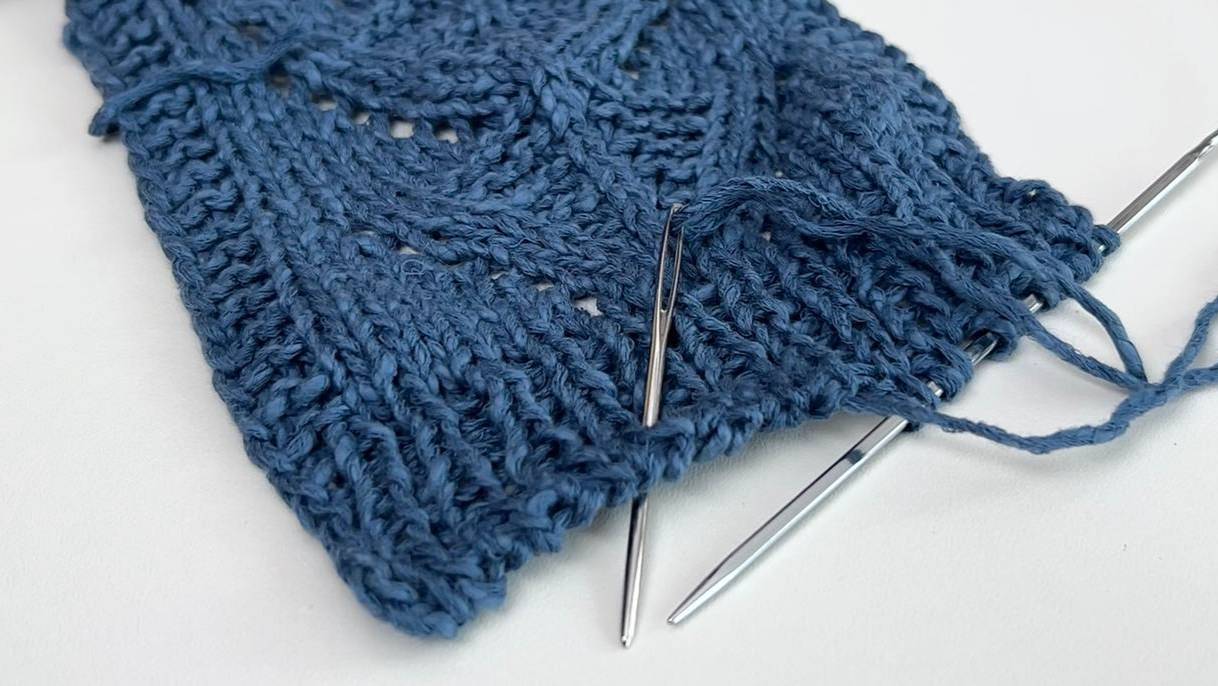 Закрытие резинки 1х1 - МК от интернет-магазина пряжи Knitted-story-shop.ru