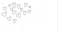 Рисуем армию сердечек часть09