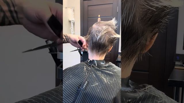 #стрижкаволос #haircut #стрижка #barber #женскаястрижка