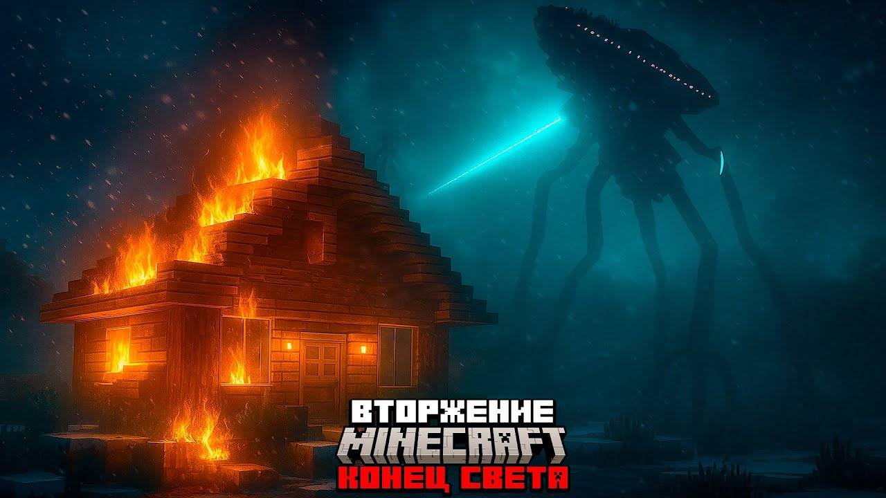 Я Выживал 100 Дней в Зиме с Пришельцами... Конец света