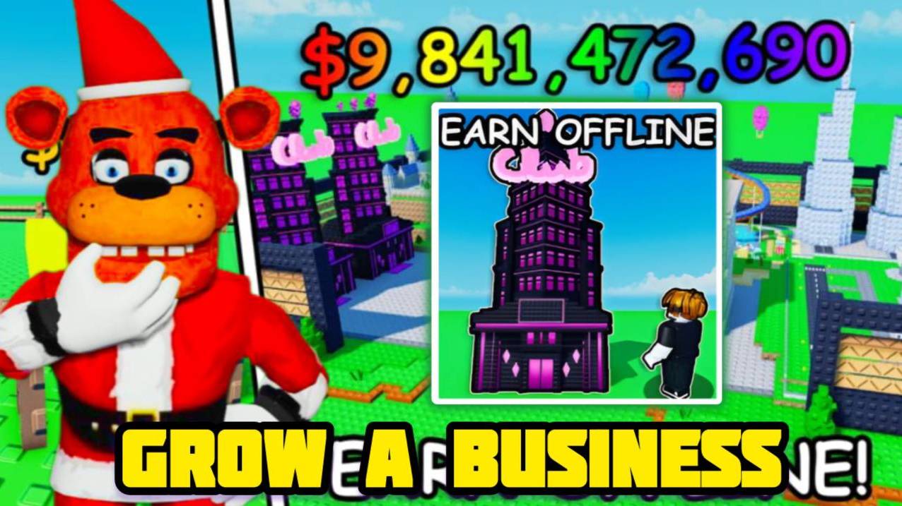 СТАЛ СУПЕР БИЗНЕСМЕНОМ В РОБЛОКС Grow a Business🏢