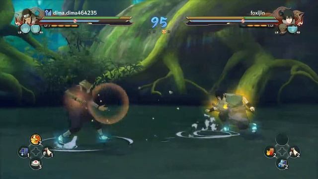 NARUTO SHIPPUDEN Ultimate Ninja STORM 4 ( Бой по сети)