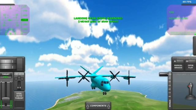 Эксперимент в TURBOPROP FLIGHT SIMULATOR: Посадка самолётов на гор