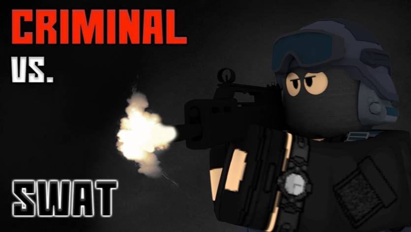 Swat против Criminals в роблокс