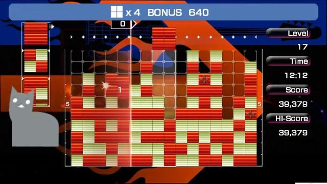 Lumines - Режим Skin Edit - 83к очков