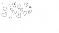 Рисуем армию сердечек часть8