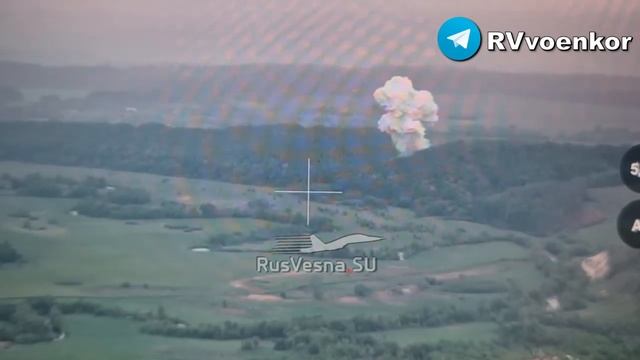 🇷🇺💥🇺🇦ВКС России наносят удары по приграничью, где враг скапливает силы для атак Курской области