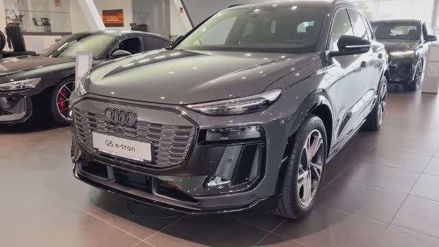 Audi Q6 e-tron S-line 2025 обзор
