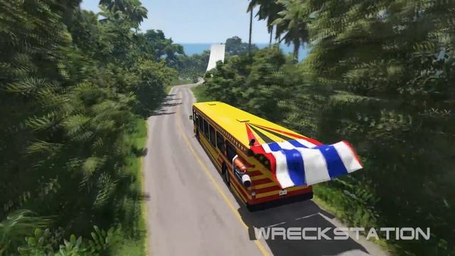 Сars High Jumping Crashes #2 - Beamng drive