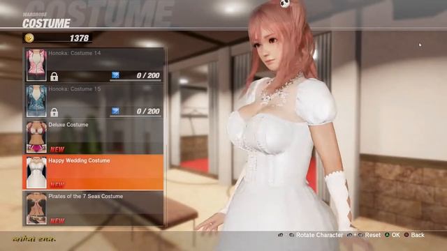 Dead or Alive 6   HONOKA   - Все Костюмы