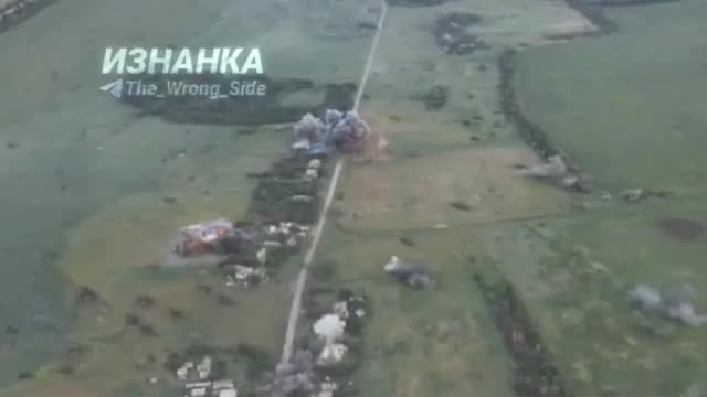 Обработка ФАБами Новоэкономического (в районе Мирнограда/Димитрова). ВС РФ продолжают работу по р...