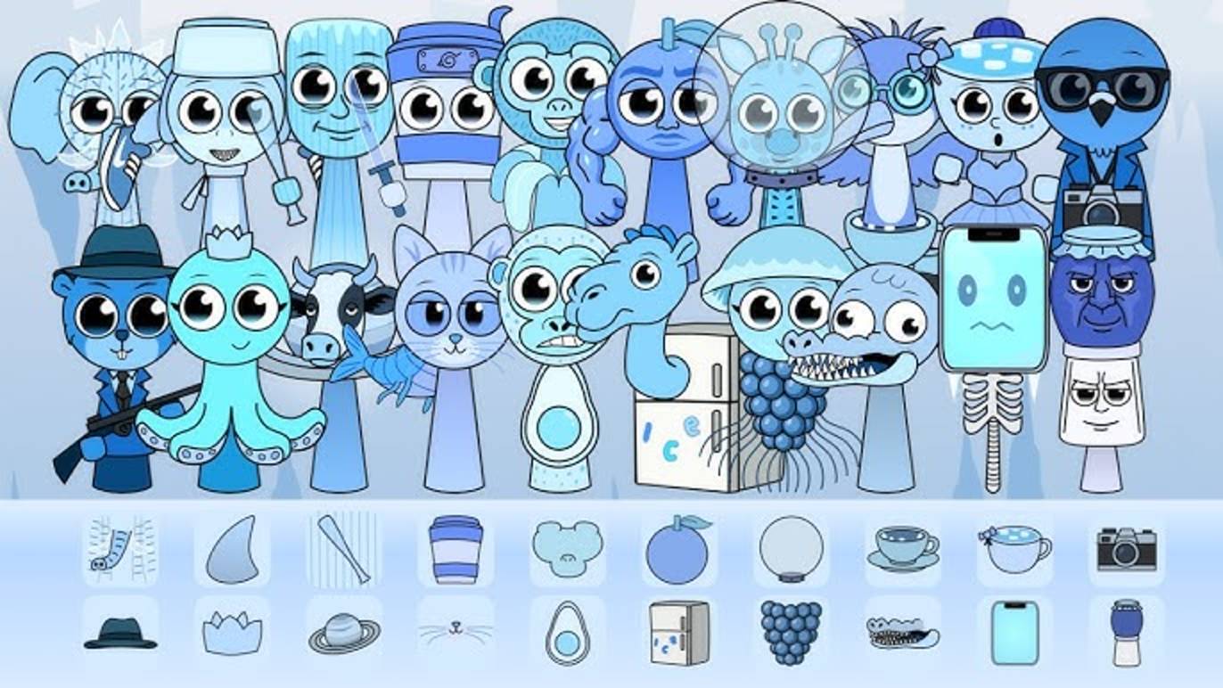 🍦 ВСЕ ITALIAN BRAINROT в Cool As Ice?! | Один кадр — один кринж ❄️🧠 #sprunki #coolasice #italianbr