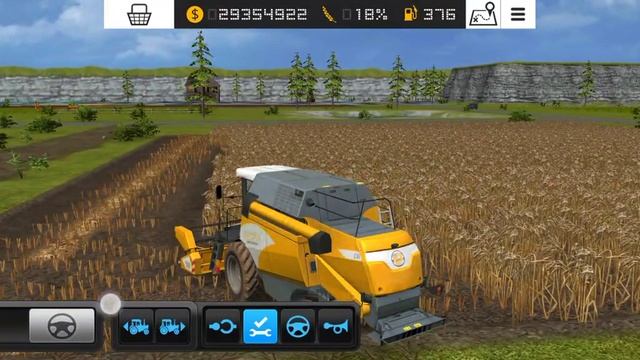 Собрал урожай и посадил новый, продал деревья (Farming Simula