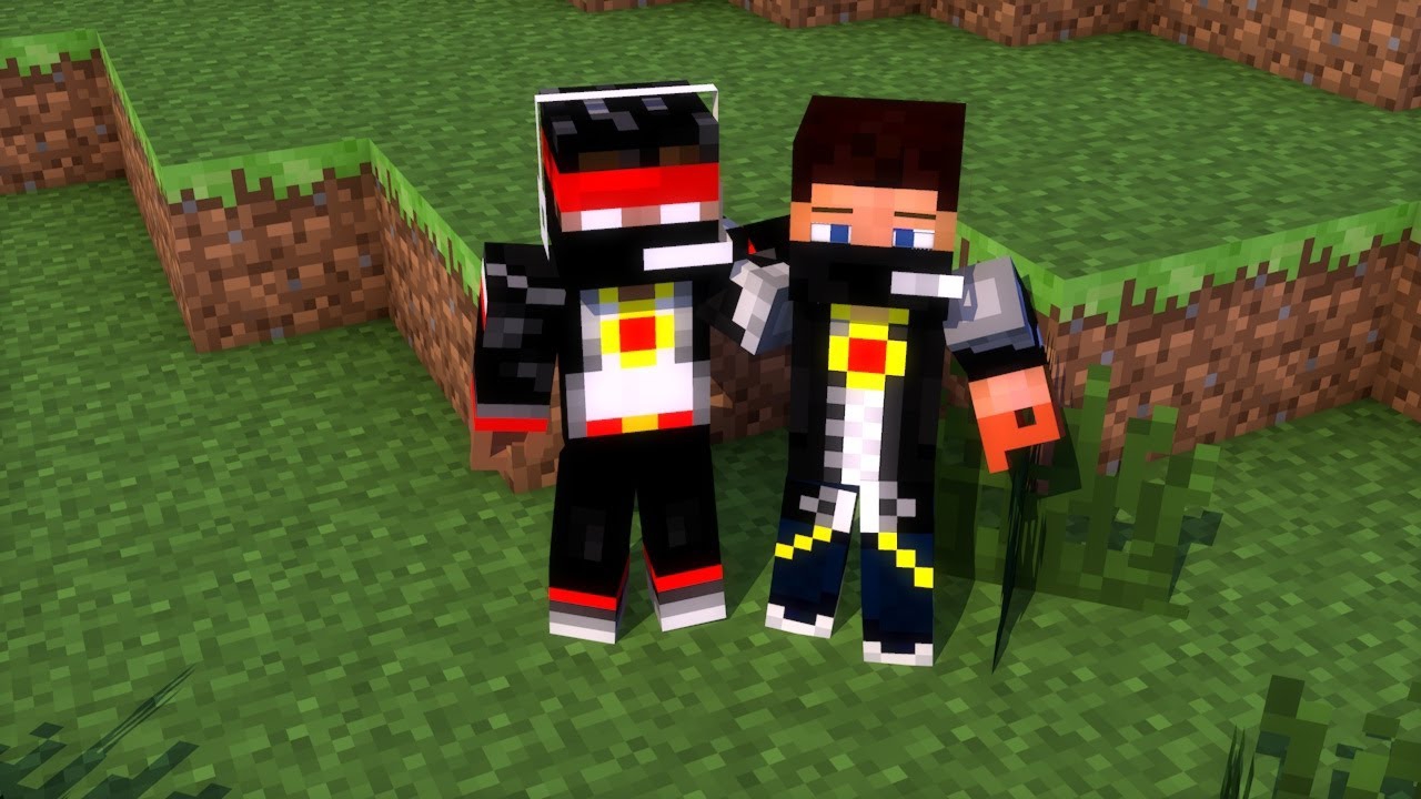 MineCraft [Прохождение карты] -  Приключение двух друзей (Перезалив с канала Лагера)