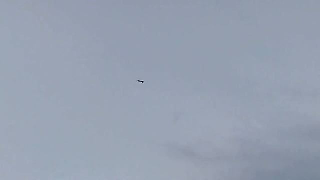 Запуск радиоуправляемой модели самолёта (04.06.2022г)