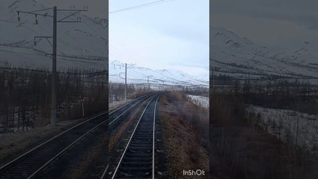 Поезда и красивые места: взгляд из кабины машиниста. #Б