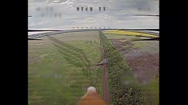 Поражение оптоволоконными FPV-дронами центра «Рубикон» замаскированной 155-мм САУ PzH 2000 ВСУ в...