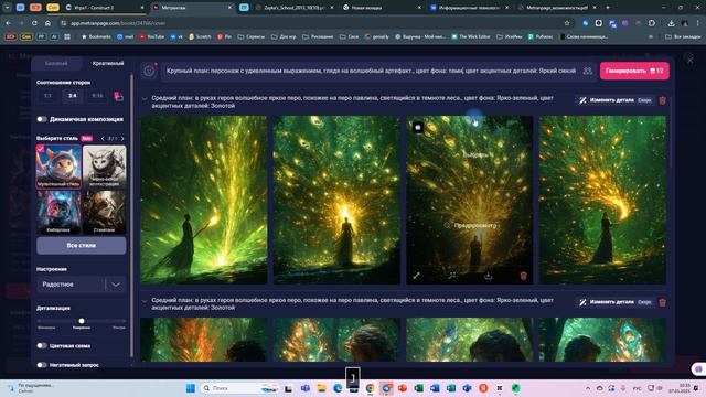 Метранпаж: генерируем обложку для книги