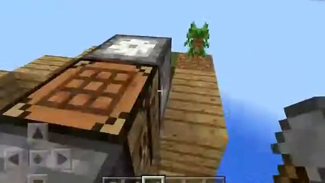 Прохождение карты skyblock PE 3 серия