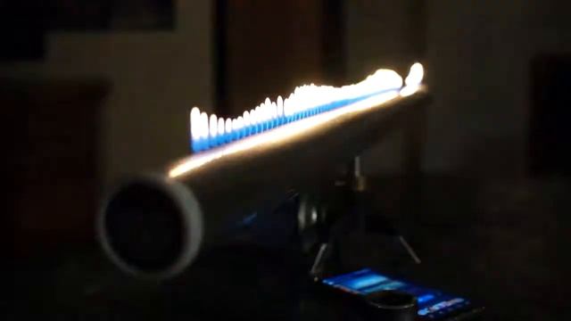 Bluetooth колонка и труба Рубенса. Реальное зучание с одно?