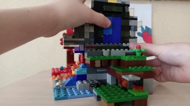 Обзор лего майнкрафт портал! [Lego Day]
