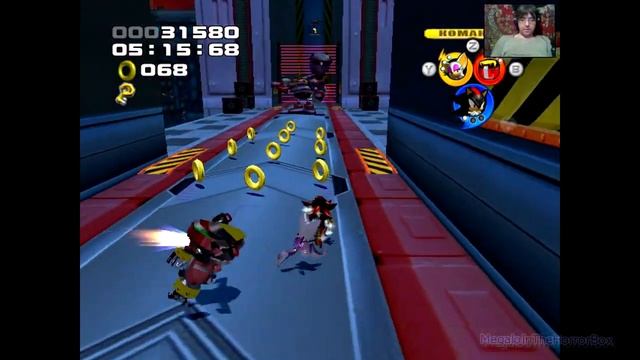 Sonic Heroes - Команда Шедоу - ФИНАЛ - 20. Небесный флот (прохождение на русском)