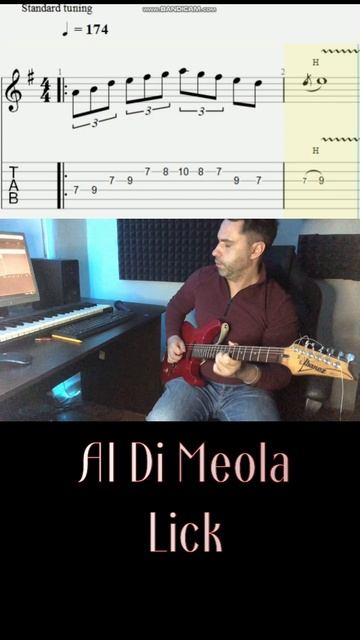 Al Di Meola Chik Corea phrase, M-Vave Tank-G plexi preset