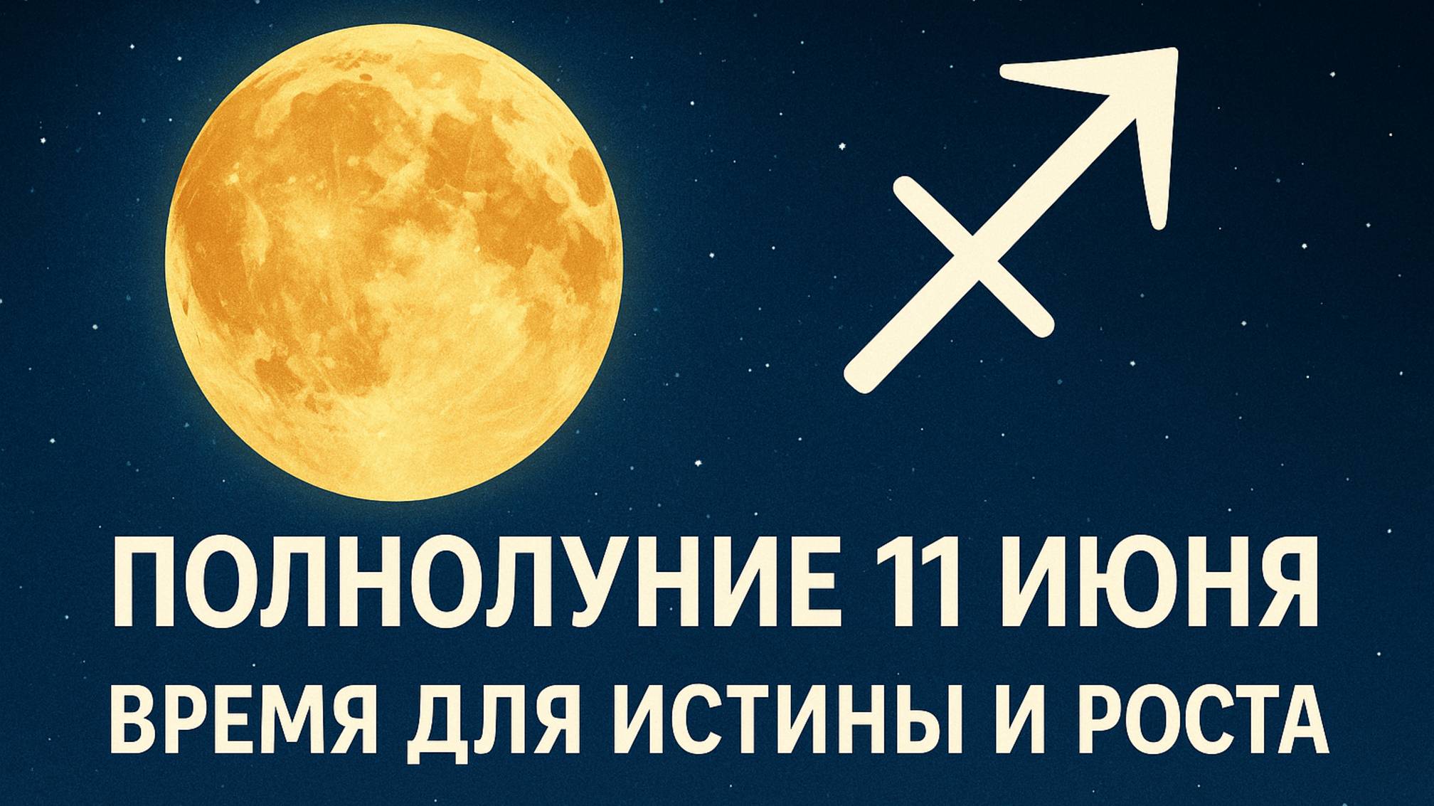 Полнолуние в Стрельце 11 июня  2025 — пора истины, решимости и роста! #полнолуниеиюнь2025