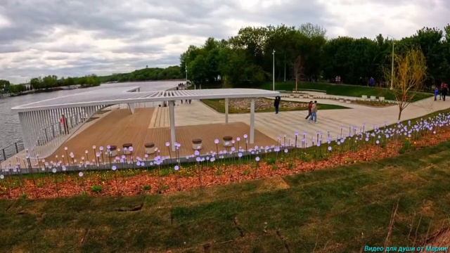 Красивейшая набережная в музее-заповеднике "Коломенское"