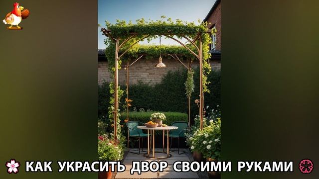 Как украсить двор дома фото идеи (578) 🏡 для дачи и сада своими руками 🌷🪻🌺💮