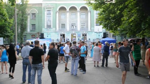 г.Красный Луч- концерт ко Дню молодежи 2012г.