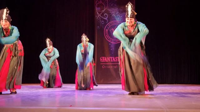 Китайский танец,  ТСВТ "Семирамида" - худ. рук. Лейла Адо
