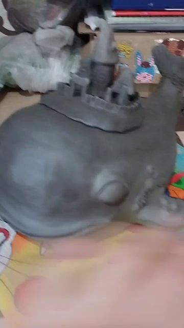 Замечательные киты из глины Дюна. До обжига