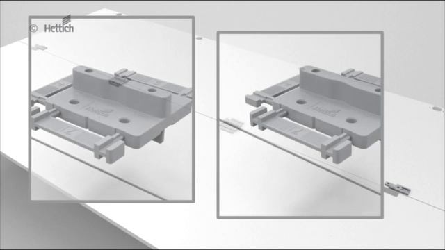 Подготовка дверей при установке HETTICH WingLine L