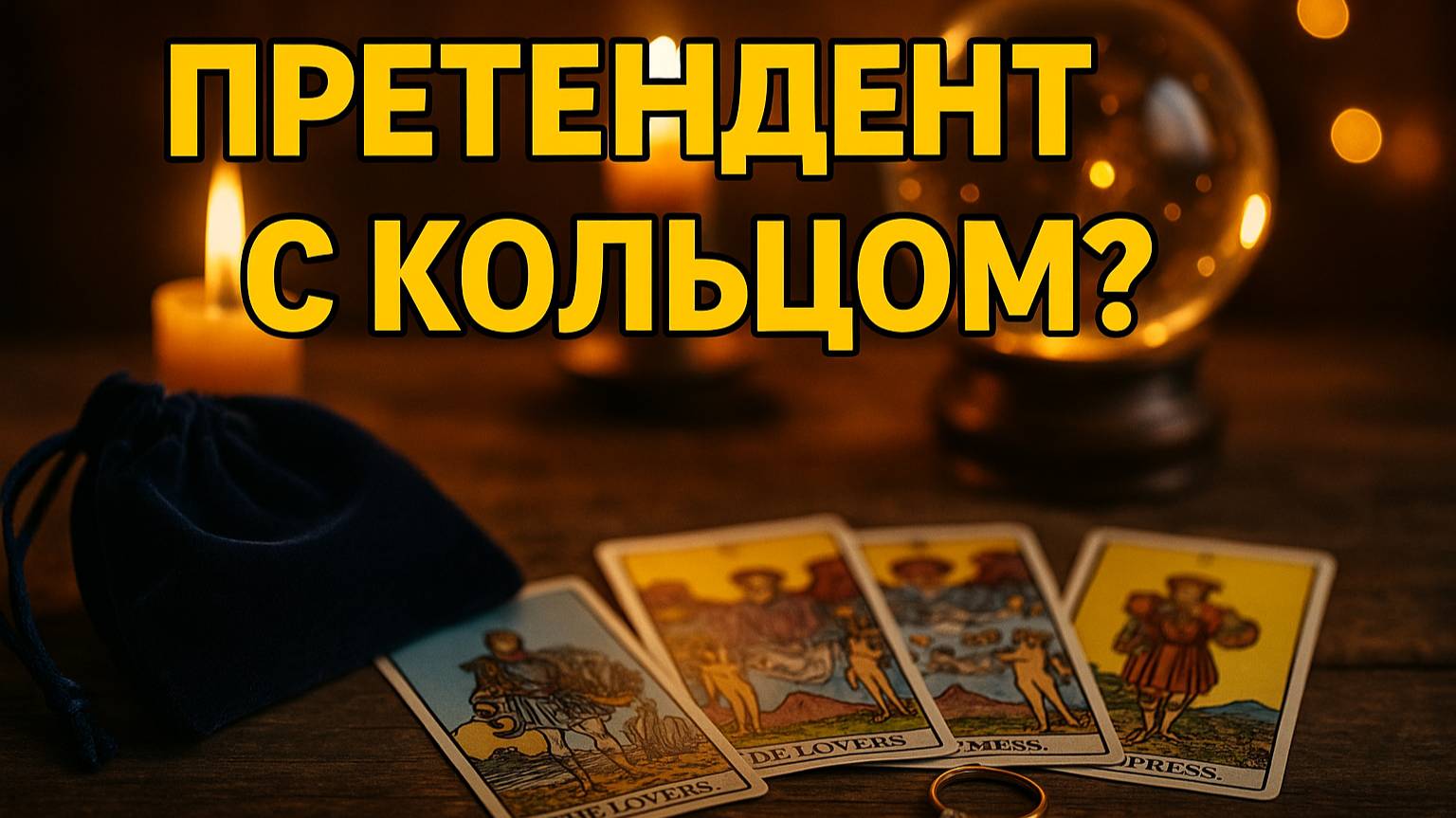 Настойчивый претендент — с кольцом и планами! Что покажут карты Таро?
