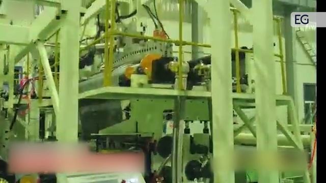 Линия для производства листов из сотового полипропилена WR-1300