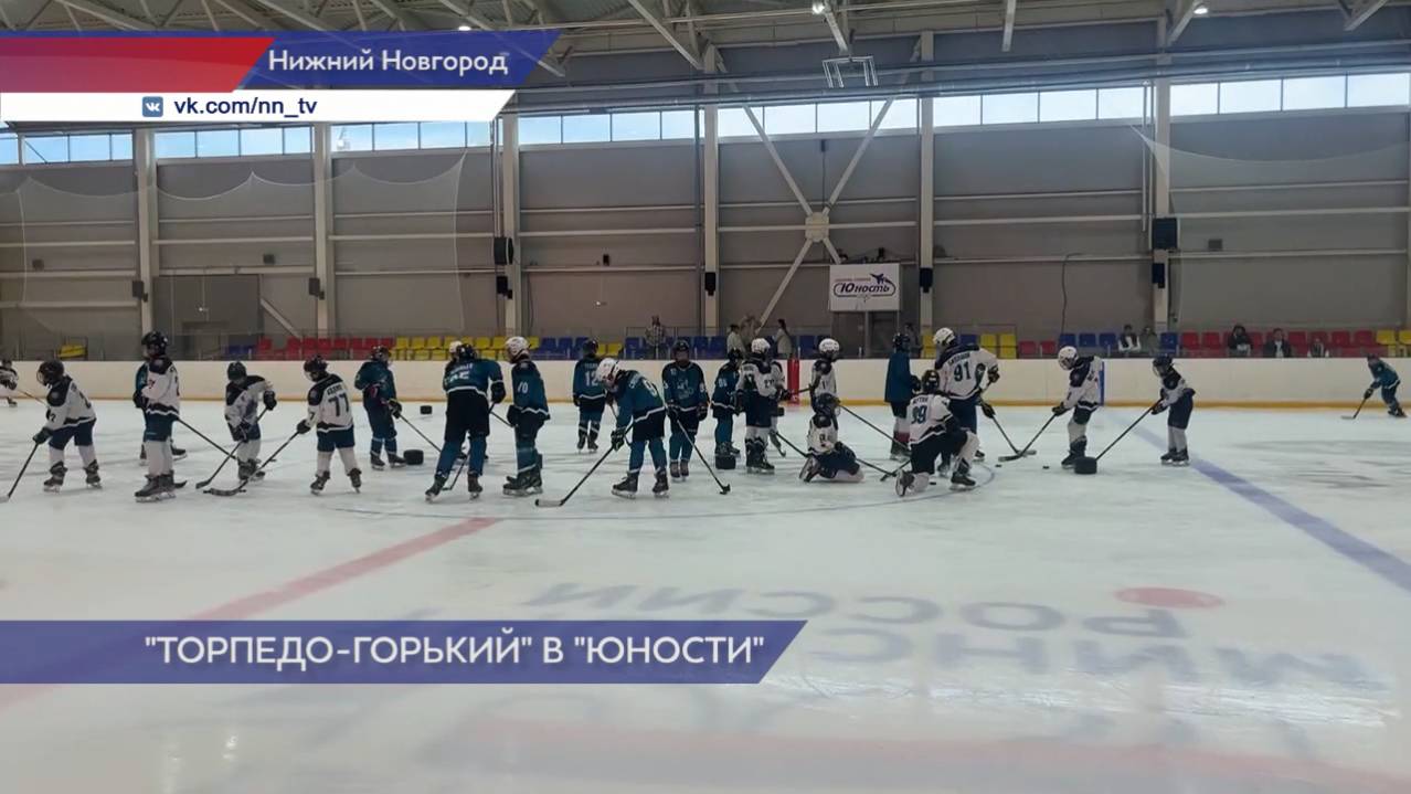 Хоккеисты «Торпедо-Горький» провели мастер-класс для юных спортсменов