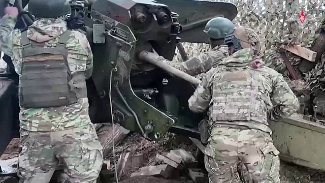 Боевая работа расчета «Гиацинт-Б» ГрВ «Днепр»