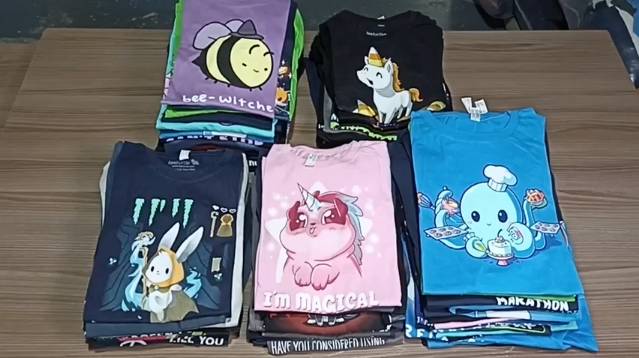Лот 2661  СТОК Teeturtle футболки мж Канада 2961 90 ед. 10 кг 1820₽_ кг